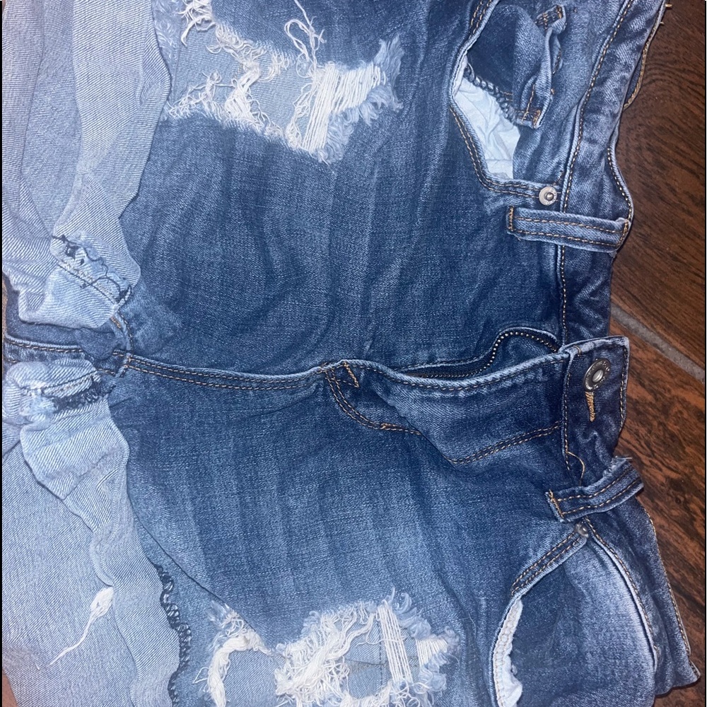 s.o.n.g curvy jeans shorts
